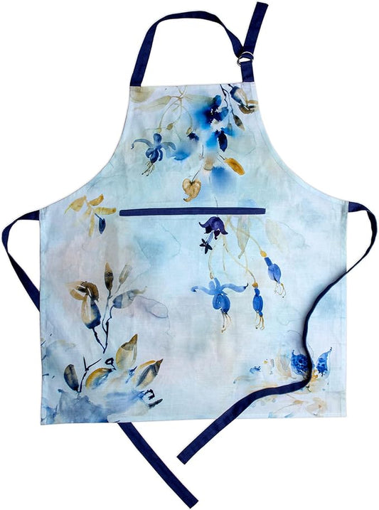 Maison d' Hermine 100% Cotton Apron for women with Pocket Kitchen Chef Apron for Men Cooking Spring Summer