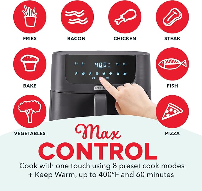 Dash Tasti-Crisp® 8QT Max Pro Air Fryer