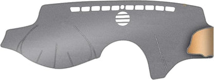 Dash Cover, Anti-Glare, Sun Protection, Dustproof, UV-Proof, Dashboard Covers, Interior Car Accessorie Fit for 2007 2008 2009 2010 2011 2012 Le-xus ES350, Grey