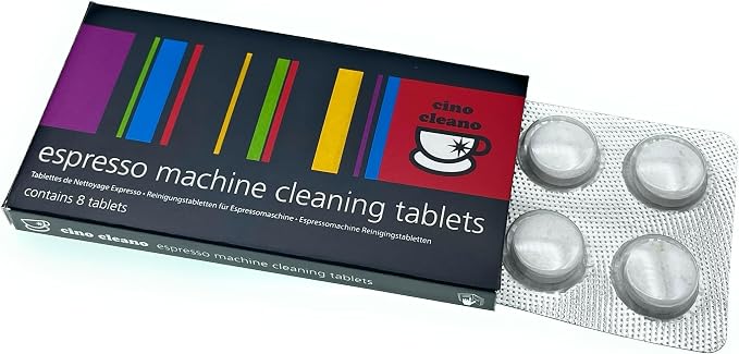 Espresso Machine Cleaning Tablets (8 Count (Pack of 1))