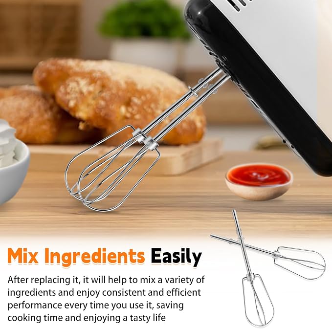 Hand Mixer Beaters Attachments for Kitchenaid Stainless Steel