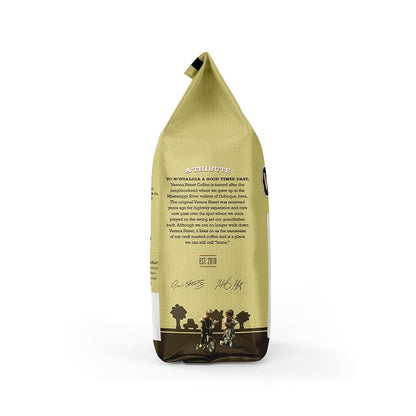 Verena Street 11 Ounce Whole Bean Coffee, Dark Roast, 100% Sumatra, Rainforest Alliance Certified Arabica Coffee