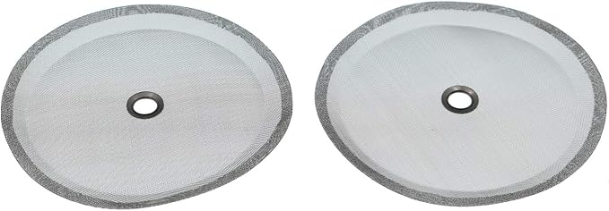 2 Packs French Press Replacement Filters Mesh Screen Perfect for 34 OZ,8 Cup French Press