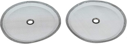 2 Packs French Press Replacement Filters Mesh Screen Perfect for 34 OZ,8 Cup French Press