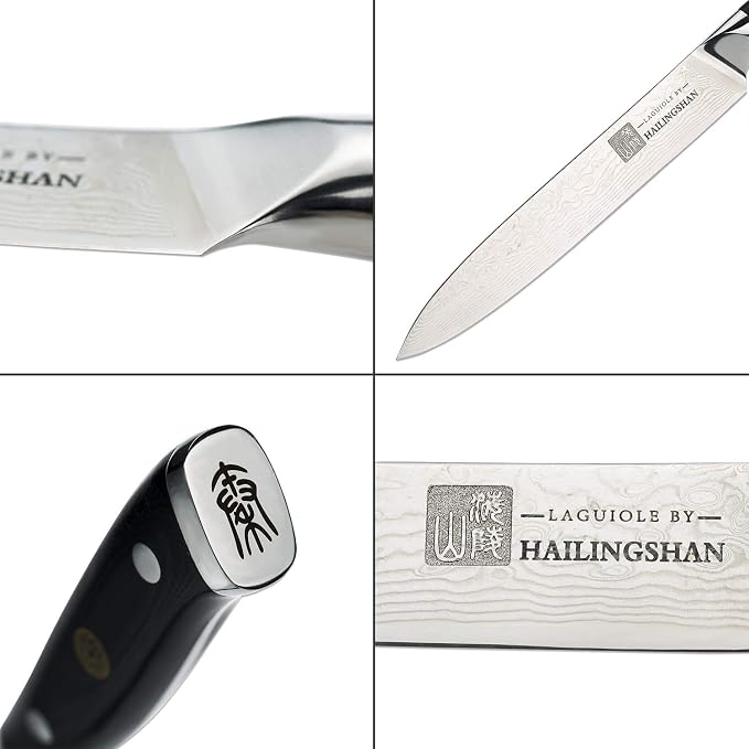 Qin Dynasty Series Universal knife Vegetable Cleaver Kitchen Knives Pro Kitchen Knife 6 Inch High Carbon German Stainless Steel Japanese Chef's knife with Ergonomic Handle