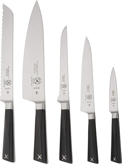 Mercer Culinary Züm 6-Piece Forged Block Set, Stainless Steel/Glass