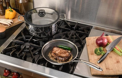 Black Cube Quick Release Cookware 7 Piece Set, Assorted Sizes
