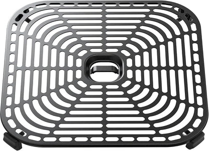 Cosori Turboblaze 6Qt Air Fryer Original Crisper Tray, Replacement Accessories for CAF-DC601-KUS Air Fryer, Ceramic, Non-Stick, Dishwasher-Safe, CRP-DC601RC-KUS, Dark gray
