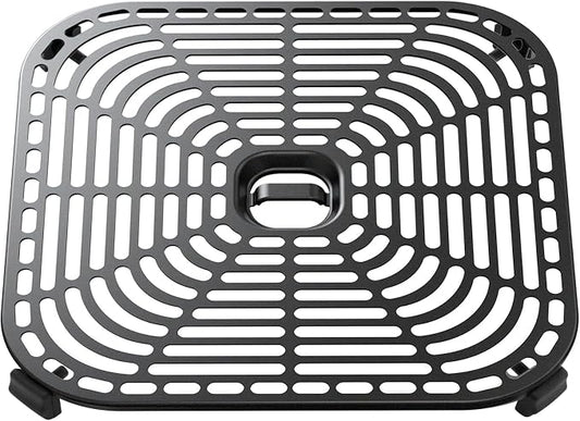 Cosori Turboblaze 6Qt Air Fryer Original Crisper Tray, Replacement Accessories for CAF-DC601-KUS Air Fryer, Ceramic, Non-Stick, Dishwasher-Safe, CRP-DC601RC-KUS, Dark gray