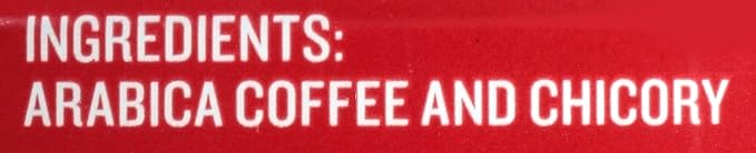 French Market Coffee & Chicory Dark Roast Ground Coffee,12oz Can,(Pack of 2)