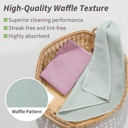Barista Towels 6 Pack, Microfiber Professtional Coffee Cleaning Cloths, Espresso Machines Accessories for Steam Wands, Countertops and Coffee Essentials, 12”x12”