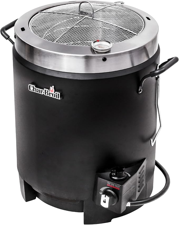 Charbroil® The Big Easy® TRU-Infrared™ Cooking Technology Propane Gas Stainless Steel Oil-Less Turkey Fryer, Black - 17102065