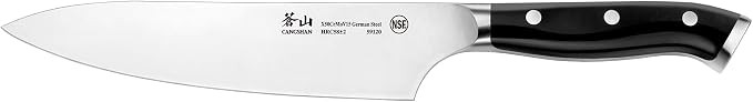 Cangshan D Series 59120 German Steel Forged Chef's Knife, 8-Inch