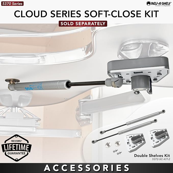 REV-A-Shelf Soft-Close Kit for 5372 Series Two-Tier Cloud Optimizer