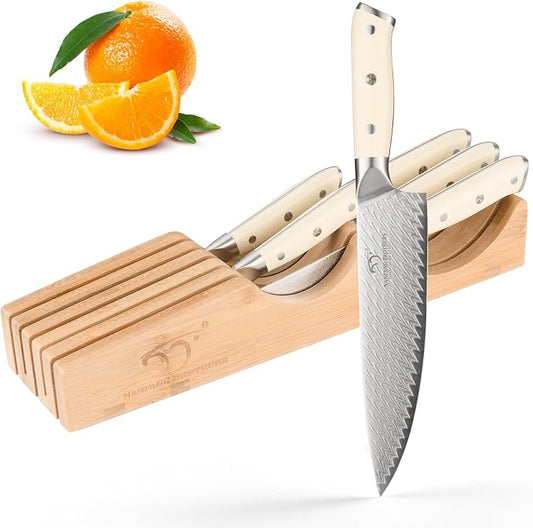 NANFANG BROTHERS Damascus + VG10 Knife,70 Layers, Sharp,Multi-functional,Cooking Utensils,Cutting Meat,Vegetables,Fruits,Home Use,Commercial