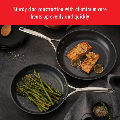ZWILLING Spirit Energy + 10-pc Stainless Steel Ceramic Nonstick Cookware Set