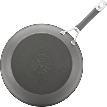 Circulon Radiance Hard-Anodized Nonstick Cookware Set, Kitchen Pots and Pans Set, 10-Piece, Gray