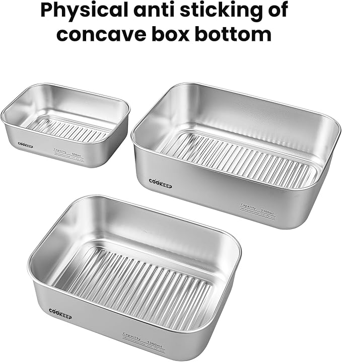 34oz/1000ml Stainless Steel Food Containers, Stainless Steel Containers with Lids,Snack Containers,Lunch Box,Easy Clean,Airtight&Leakproof for Kitchen Storage,Dishwasher safe,BPA-Free