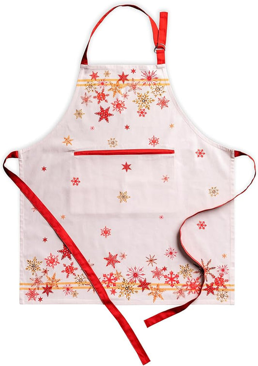 Maison d' Hermine 100% Cotton Apron for women with Pocket Kitchen Chef Apron for Men Cooking Spring Summer