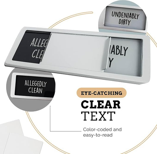 Dishwasher Magnet, Clean Dirty Sign, Apartment Essentials for First Apartment Must Haves, Funny Kitchen Gadgets Clean and Dirty Sign for Dishwasher, Gadgets for Home and Kitchen