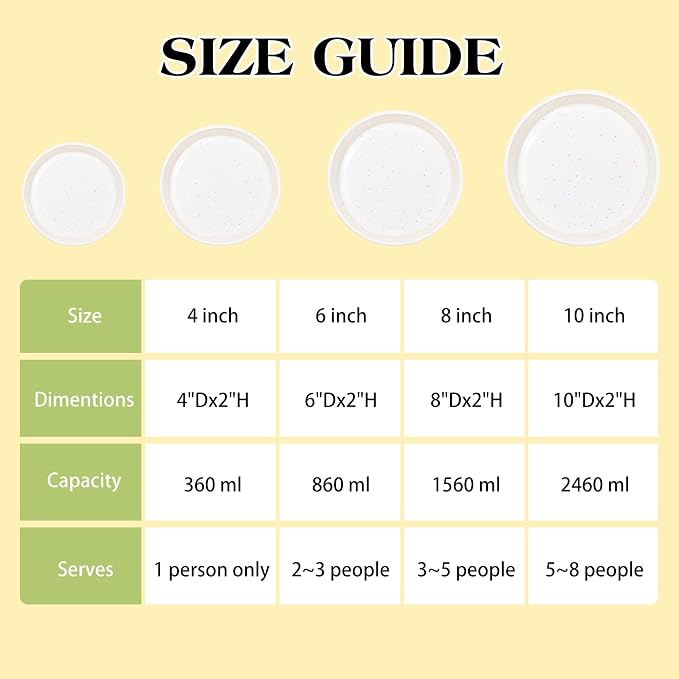 8 inch Silicone Round Cake Pans with Metal Reinforced Frame, Nonstick Cake Molds for Baking, BPA Free 1 Pc (Cream)