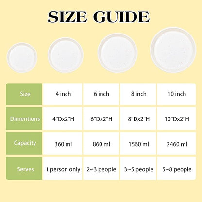 6 inch Silicone Round Cake Pans with Metal Reinforced Frame, Nonstick Small Smash Cake Molds for Baking, BPA Free Set of 2 (Cream)