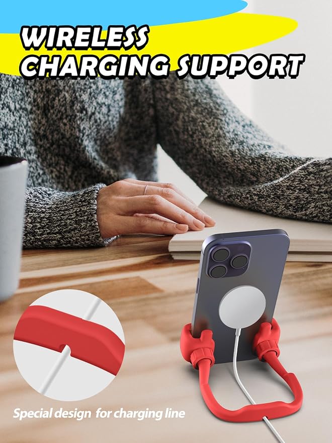 Gifts for Teens Girls Women Mom Wife Cell Phone Holder: Adjustable Thumbs Up Phone Stand Gift for Kids Adults Women Teenage Men Boy Grandma Funny Gadgets Trend Stuff Ideas Stocking Stuffer Gift