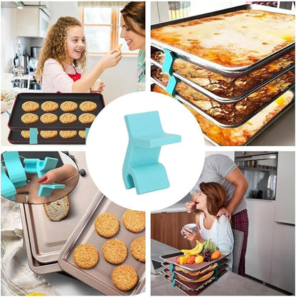 Saving Harvest Baking Sheet Stackers - Stacking Clips for Cookie & Freeze Dryer Trays