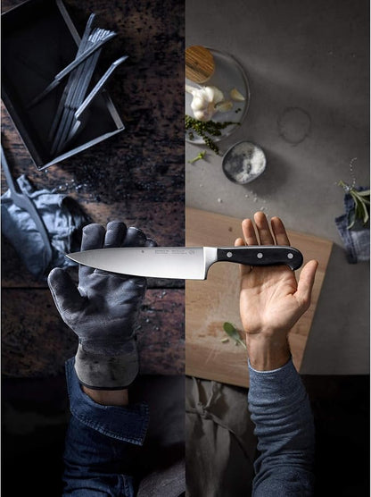 WMF 1895486032 Spitzenklasse Plus Chef's Knife, Black, 35 cm