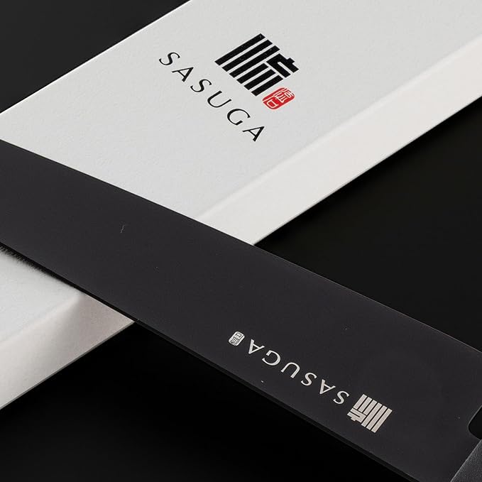 SASUGA Lightweigth Japanese Gyuto Chef’s Knife 210mm – Made in Japan | Molybdenum-Vanadium Stainless Steel | Razor-Sharp, Rust-Resistant Blade for Meat, Fish & Vegetables