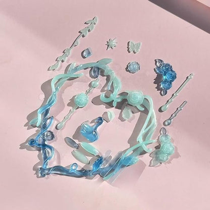 Sturdy Cygnus Silicone Featuring Elegant Vine Detail Suitable for Resin and Baking Use Artistics Sugar