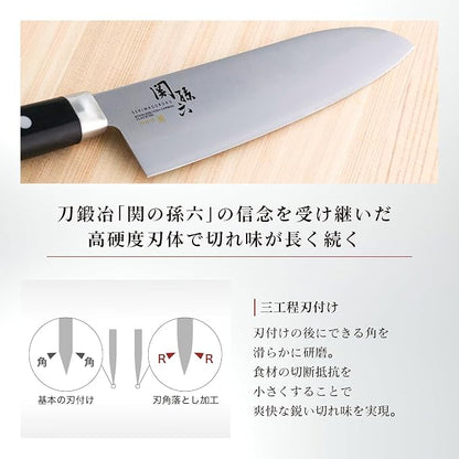 Kai KAI AE2907 Gyuto Knife Seki Magoroku Akane 7.1 inches (180 mm), Made in Japan, Dishwasher Safe, Easy Care