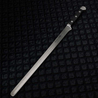 Güde Alpha Series Hand Forged/Sharpened Salmon Slicer, 12-in - Ice Hardened Steel - Made in Solingen, Germany Since 1910