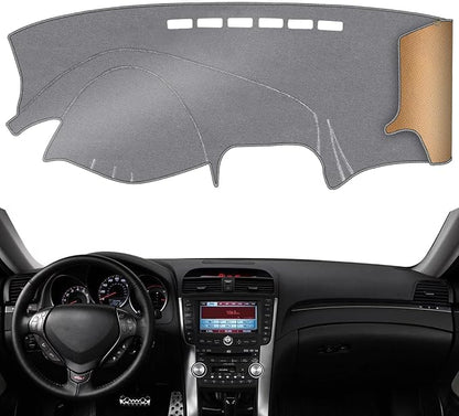 Dash Cover, Anti-Glare, Sun Protection, Dustproof, UV-Proof, Dashboard Covers, Interior Car Accessorie Fit for 2004 2005 2006 2007 2008 Ac-ura TL, Grey