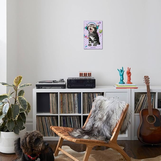 Keith Kimberlin - Kitten - Singing Wall Poster, 19L" x 13W", Premium Unframed Version