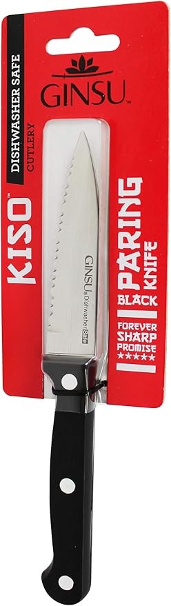 GINSU Kiso 3.5" Paring Knife - Dishwasher Safe and Always Sharp