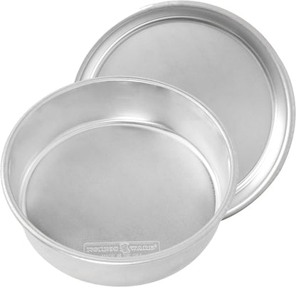 Nordic Ware Naturals 8 Inch Round Cake Pan, 2 Pack