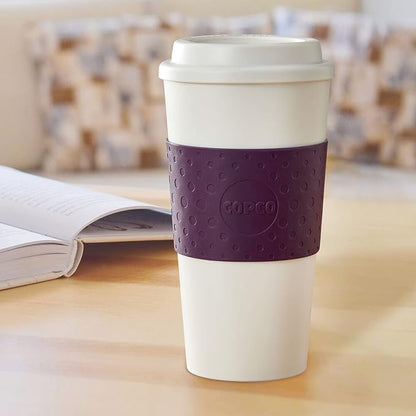 Copco Acadia Travel Mug, 16 Ounce, Plum