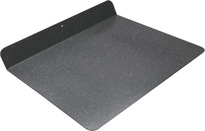 casaWare Toaster Oven 12 1/8 x 11-Inch (Exterior) 10-Inch (Interior) Baking Sheet with a 1.5-Inch Handle (Silver Granite)