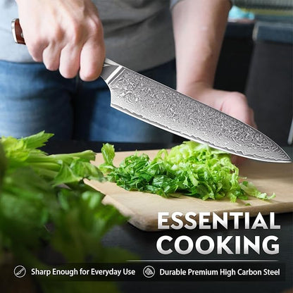 Purple Dragon Carbon Steel Slicing for Sourdough,Cake and Fruits,GiftBox,Annive Idea Gift