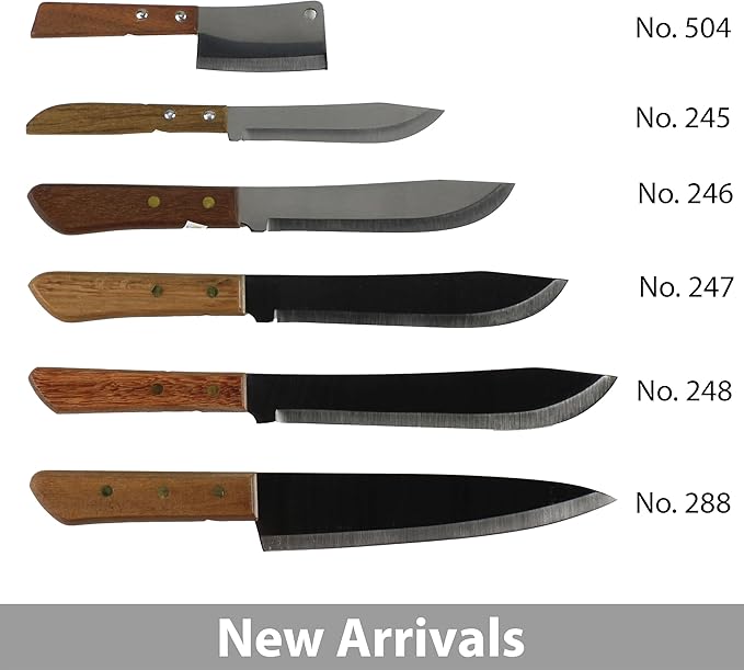 Kiwi Brand Stainless Steel 8 inch Thai Chef's Knife No. 21