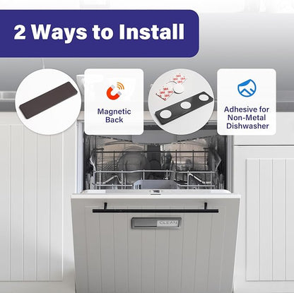 Dishwasher Clean Dirty Sign - Spanish Clean Dirty Magnet for Dishwasher,LIMPIO/SUCIO Sign, Dishwasher Magnet Slider Indicator - Kitchen Signs
