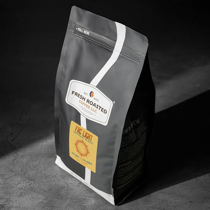 Fresh Roasted Coffee, FRC Light Roast Blend Whole Bean Coffee, Light Roast, Kosher, 5 lb (80 oz)
