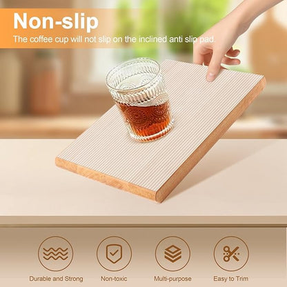 FEXIA Shelf Liners for Kitchen Cabinets Non-Slip Drawer Liner 24 Inches x 20 FT Waterproof & Oil-Proof Non Adhesive Durable Material Fridge Liner for Shelves