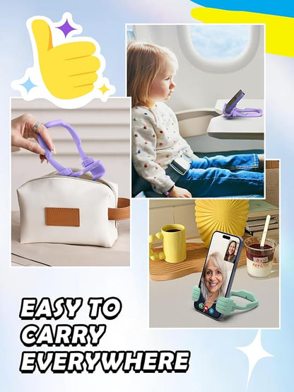 Graduation Gifts for Teens Girls Kids Cell Phone Stand: UPGRADE Adjustable Thumbs Up Lazy Phone Holder for Desk Fun Gadget Stocking Stuffers Teenager Boys Adult Wife Women Mom Tween Gift Trendy Stuff