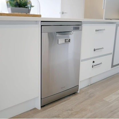 Dishwasher Magnet Clean Dirty Sign - Stainless Steel Dishwasher Magnetic Sign - Clean & Dirty Dishwasher Slider Easy to Indicator - Kitchen Gadgets