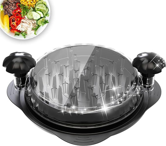XL 11" Chicken Shredder, Large Pro Meat Shredder Tool Twist with Ergonomic Handle, Strong Non-Slip Base, Dishwasher Safe, Kitchen Chicken Grinder for Ground Food, Vegetables, Black