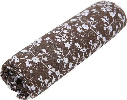7 pcs 20" x 20" Cotton Fabric DIY Making Supplies Quilting Patchwork Fabric Fat Quarter Bundles DIY for Quilting Cotton Patchwork Cushions (Brown, 20" x 20")