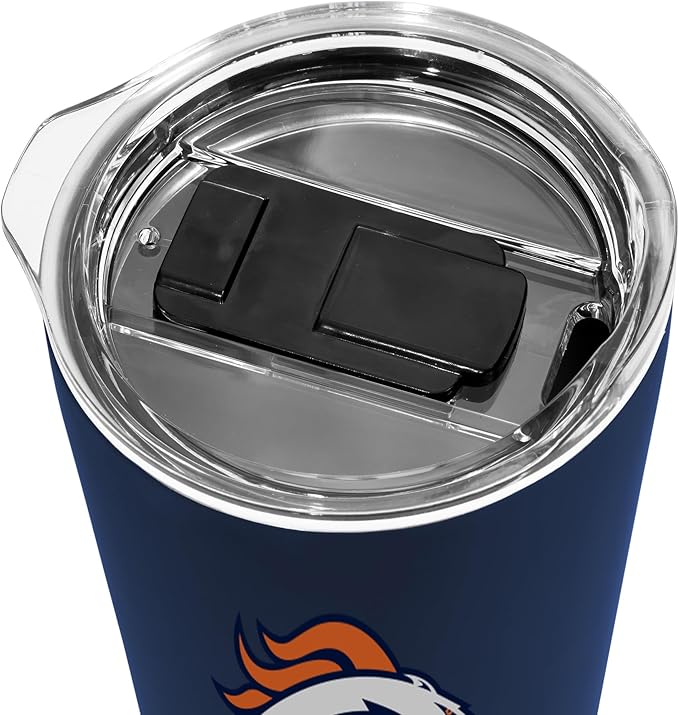 Rico Industries NFL Football Soft Touch, Easy Grip Tumbler