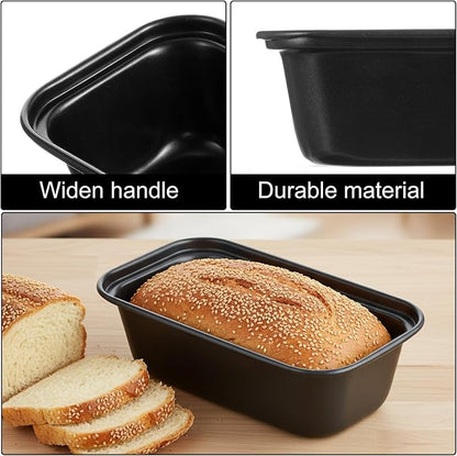 24 Pcs Mini Loaf Pans for Baking Bread,Non Stick Small Loaf Pans Banana Bread Tins,6.1 x 3.35 x 1.77 Inches Nonstick Tiny Meatloaf Pan Carbon Steel for Oven and Baking